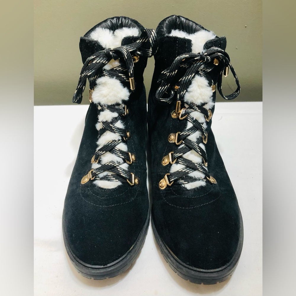 Lot 2 Boots Lexi & Abbie Hally Faux Fur Boot + Very Volatile Fringe Boot Size 8M - Picture 9 of 16